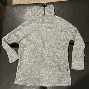 TeenBell Gray Cowl Neck Sweater